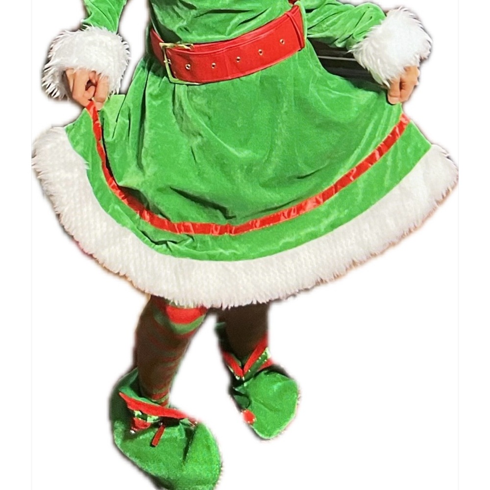 Holiday Elf Outfit - Like New! - Picture 2 of 5